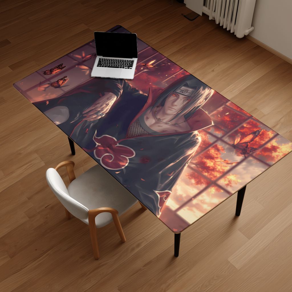 Itachi Uchiha  Fedakarlığın Kızıl Gün Batımı Masa Matı