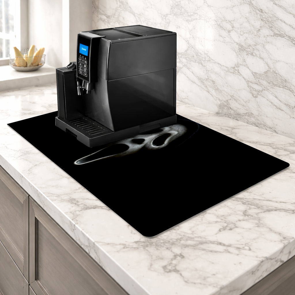 Ghostface The Scream from the Shadows Coffee Machine Base Mat