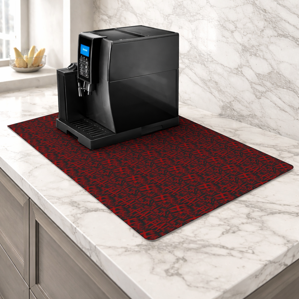 JOKER LAUGH PATTERN Coffee Machine Base Mat