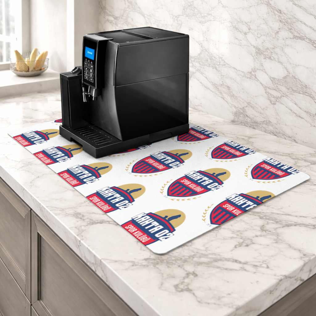 Kahta 02 Spor Kulübü Grid Coffee Machine Base Mat