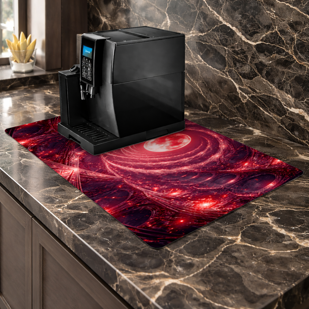 Itachi Uchiha Master of Eternal Tsukuyomi Time Coffee Machine Base Mat