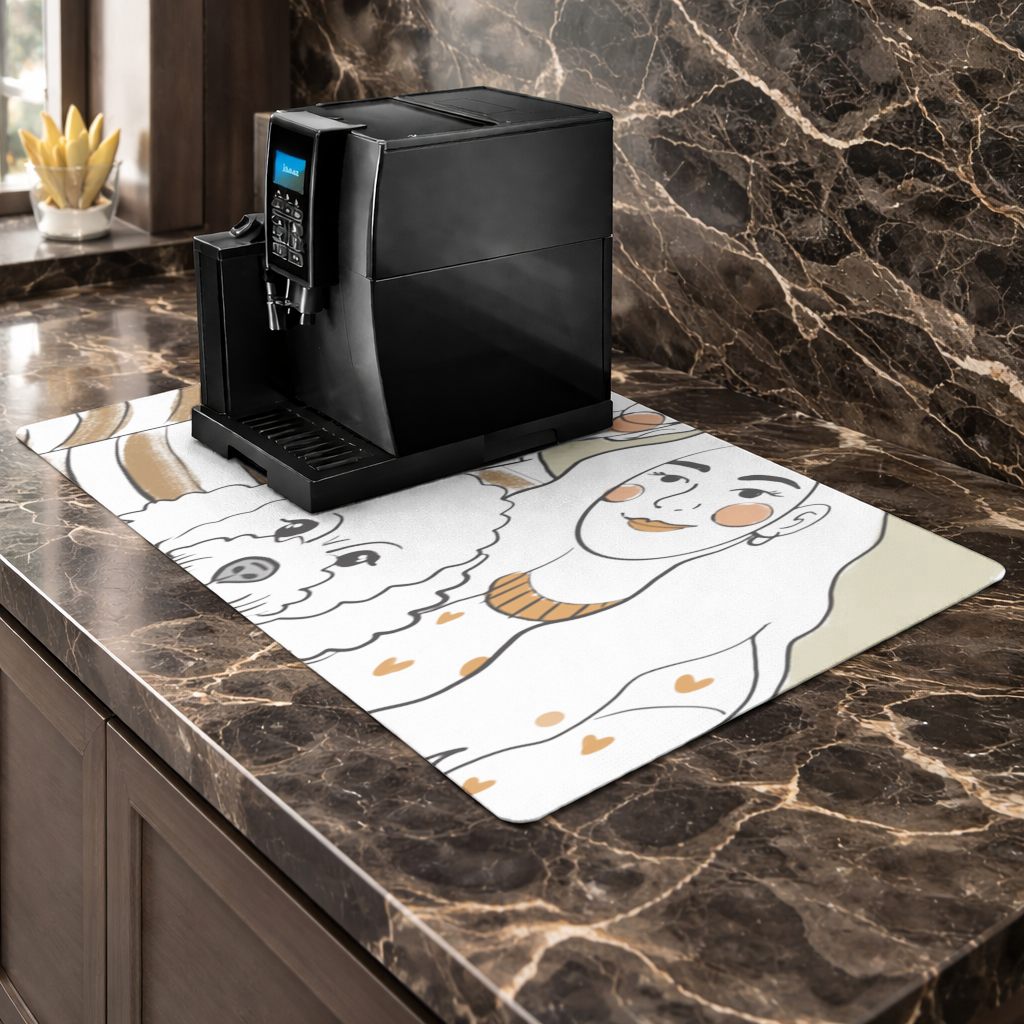 Our Family Coffee Machine Base Mat