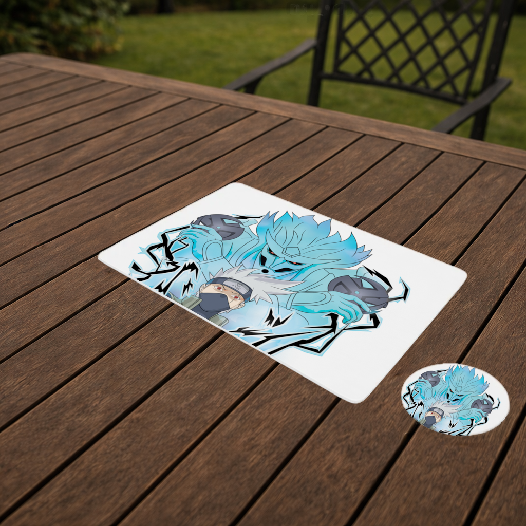 Kakashi Hatake The Copy Ninja of the Leaf Charger Plate Set 12 Pieces