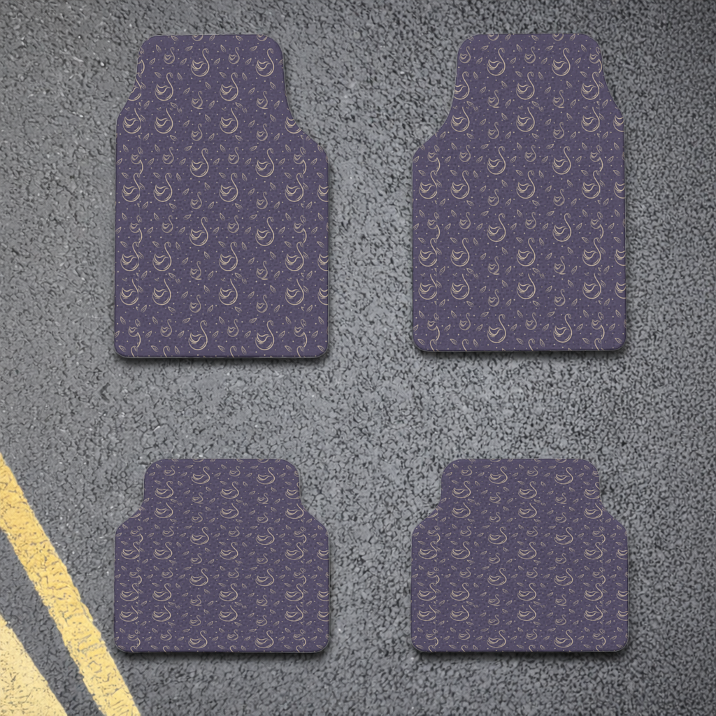 kuğu pattern deseni Car Floor Mats