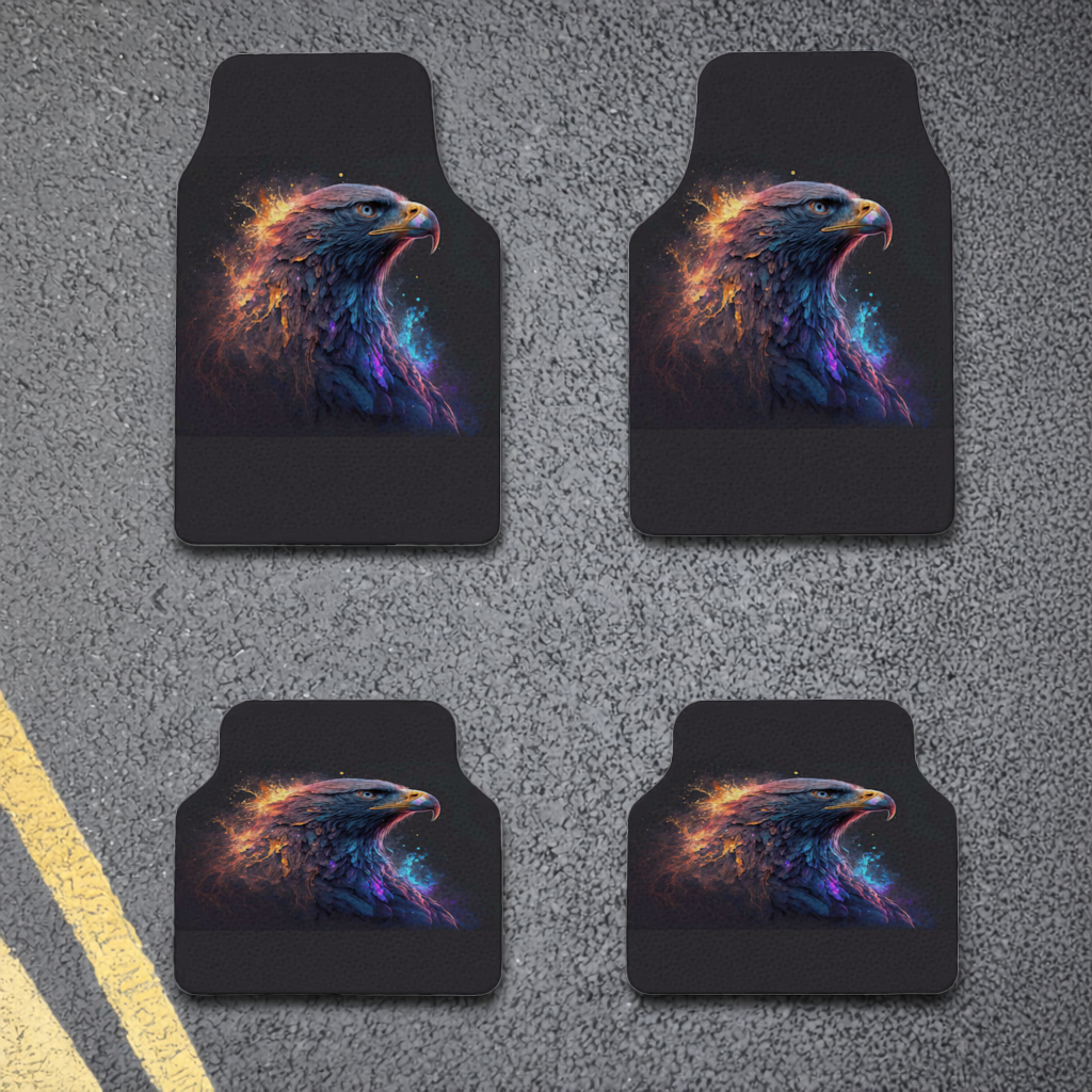 Eagle image A symbol of strength and freedom. Car Floor Mats