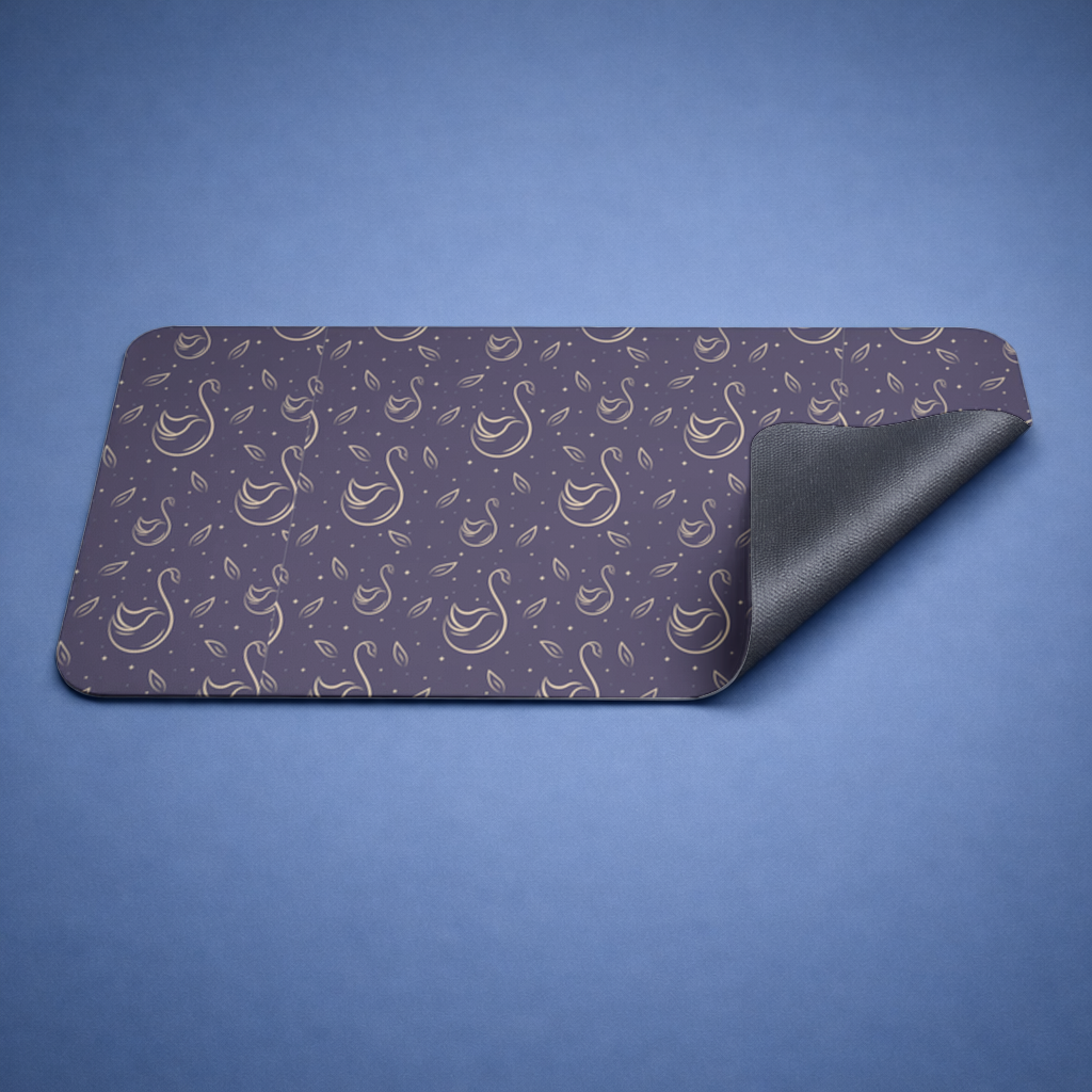 kuğu pattern deseni Mouse Pad