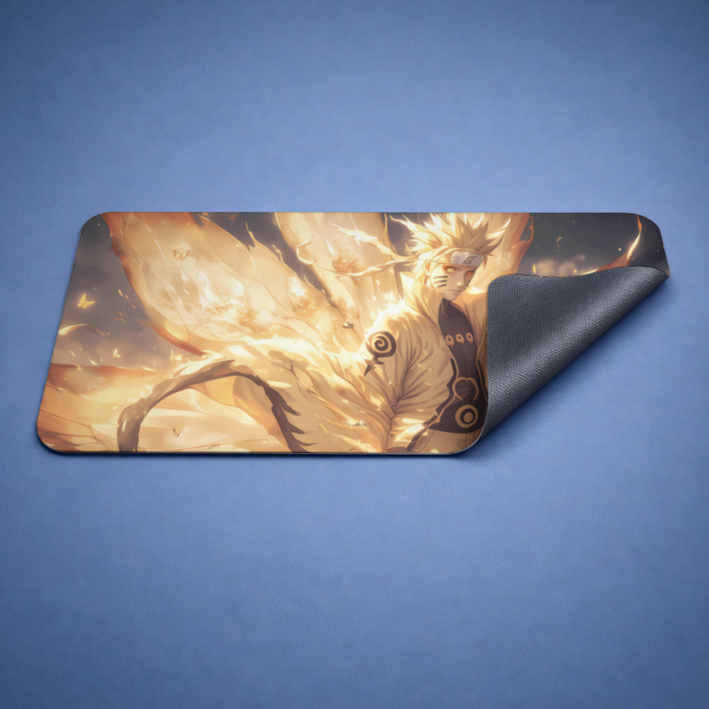 Naruto Uzumaki Kurama Chakra Mode Awakening Mouse Pad