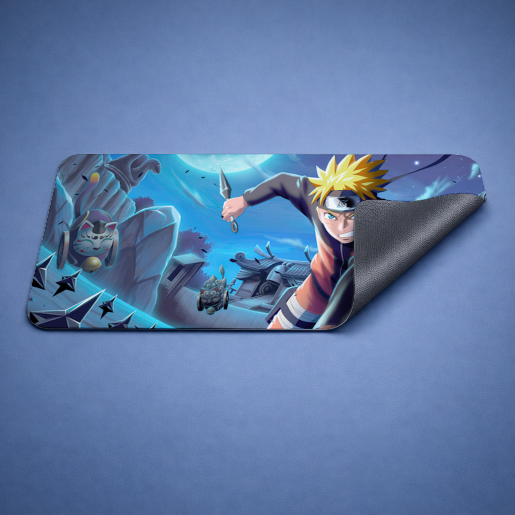 Naruto Uzumaki Shinobi Strike Under the Moonlight Mouse Pad