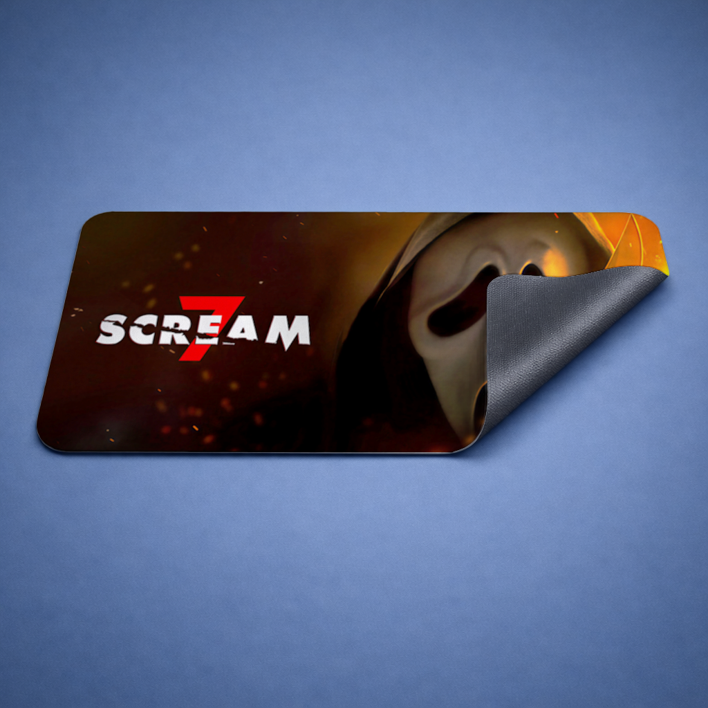 Korku Sineması Hayalet Tasarımı Mouse Pad