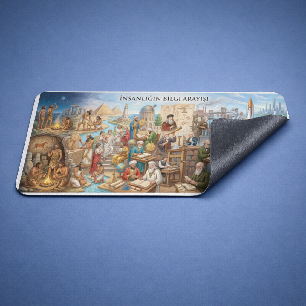 Humanity's Quest for Knowledge Mouse Pad