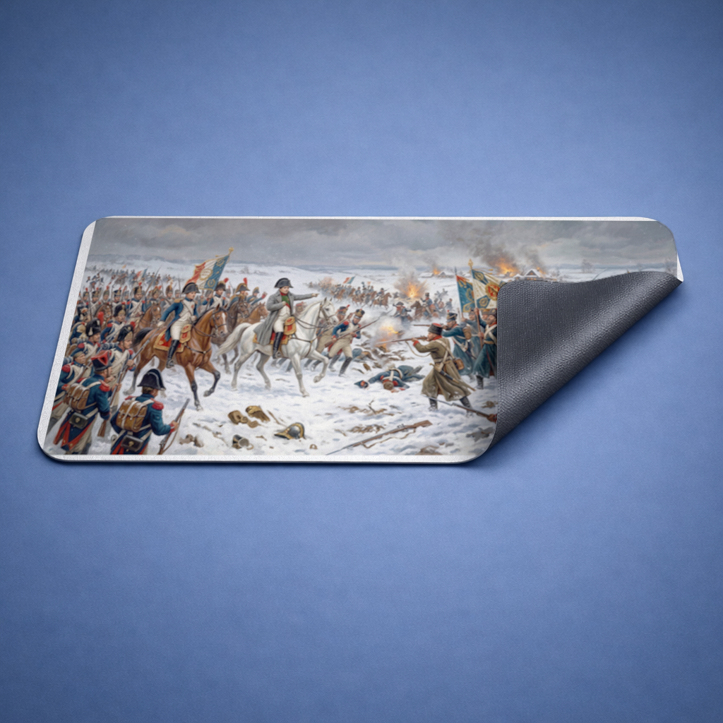 Epik Napolyon Rusya Seferi Mouse Pad