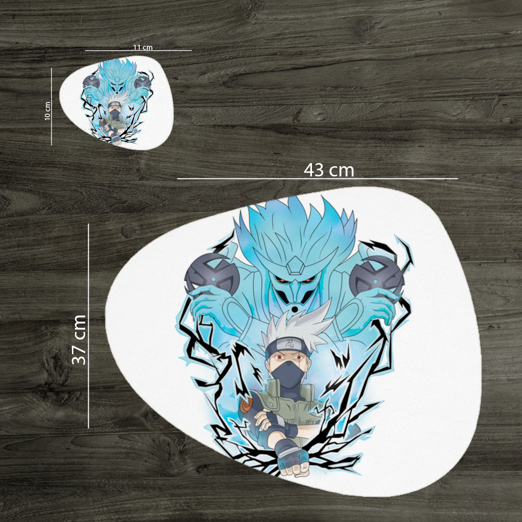 Kakashi Hatake The Copy Ninja of the Leaf Charger Plate Set 12 Pieces