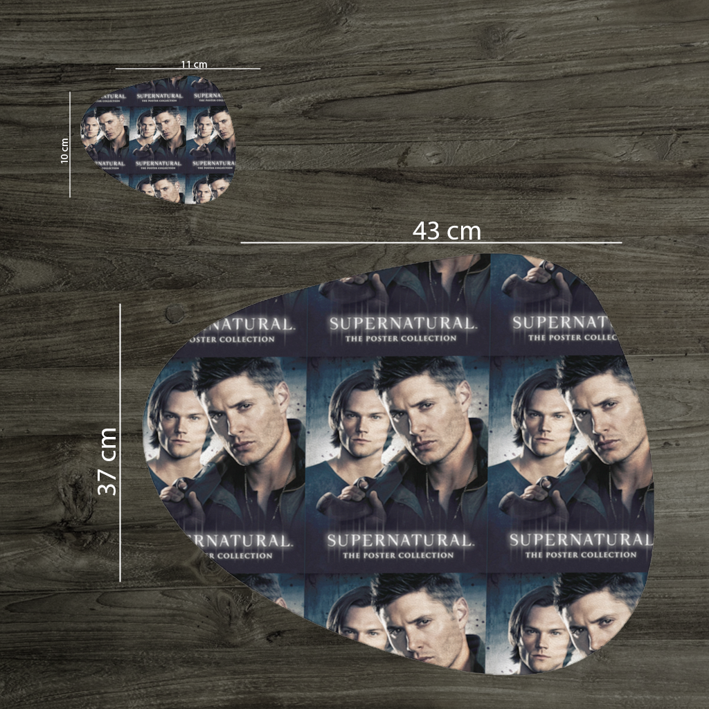 Supernatural Desing Charger Plate Set  12 Pieces