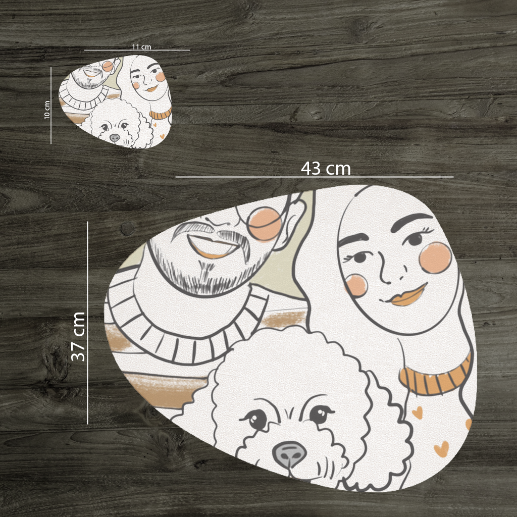 Our Family Charger Plate Set 12 Pieces