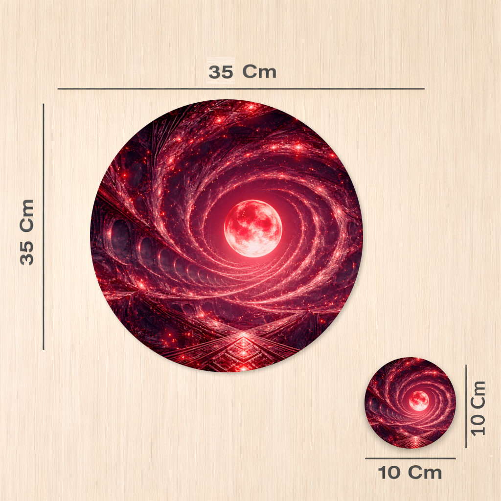 Itachi Uchiha Master of Eternal Tsukuyomi Time Charger Plate Set 12 Pieces