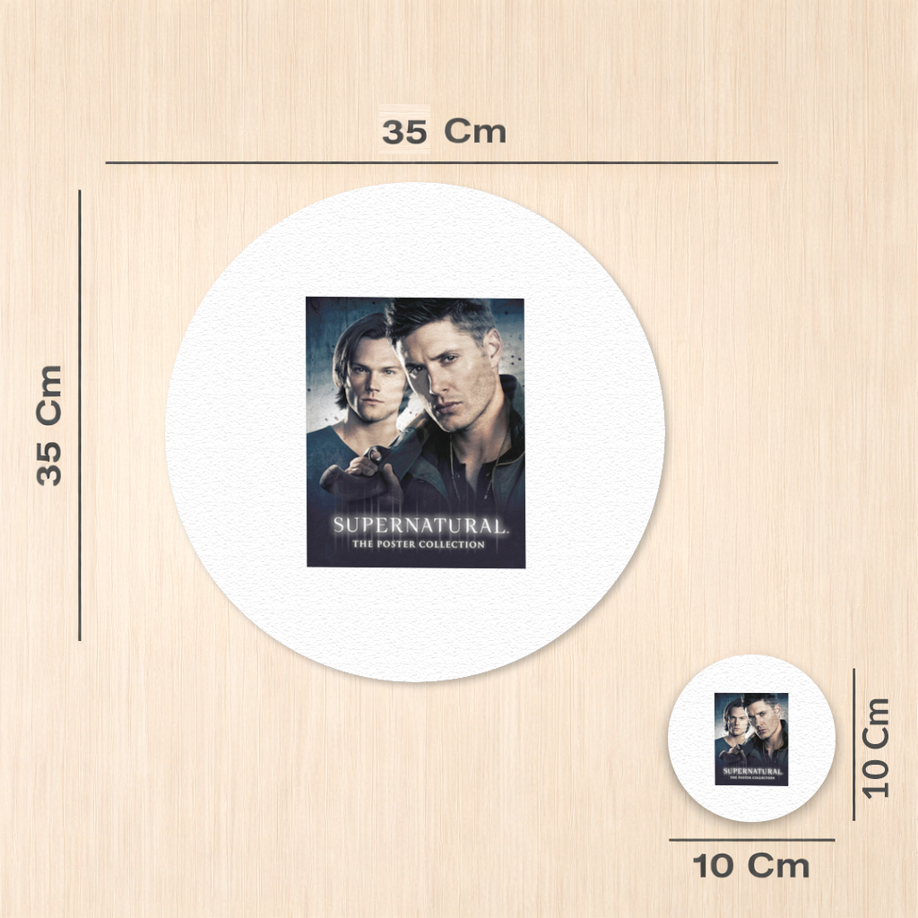 Supernatural Desing Charger Plate Set  12 Pieces