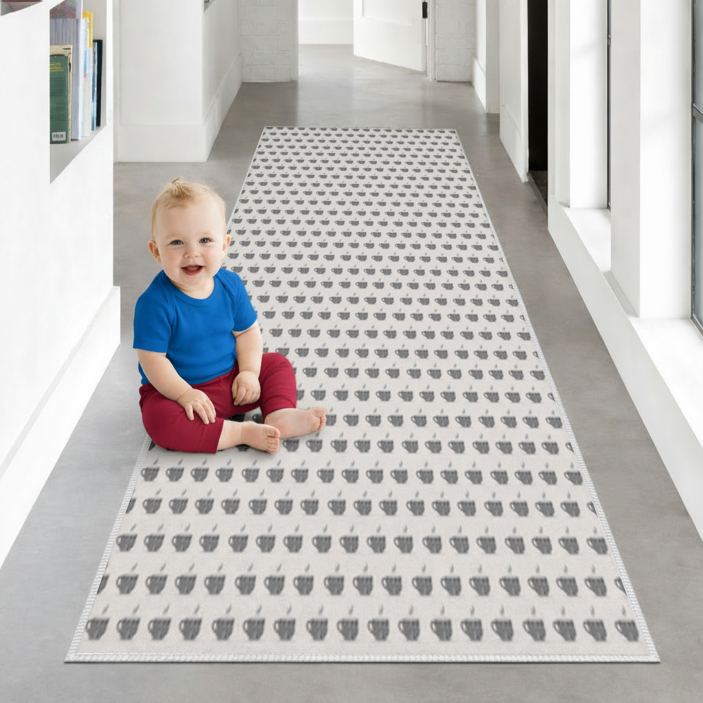 coffee cup Hallway & Entryway Rug