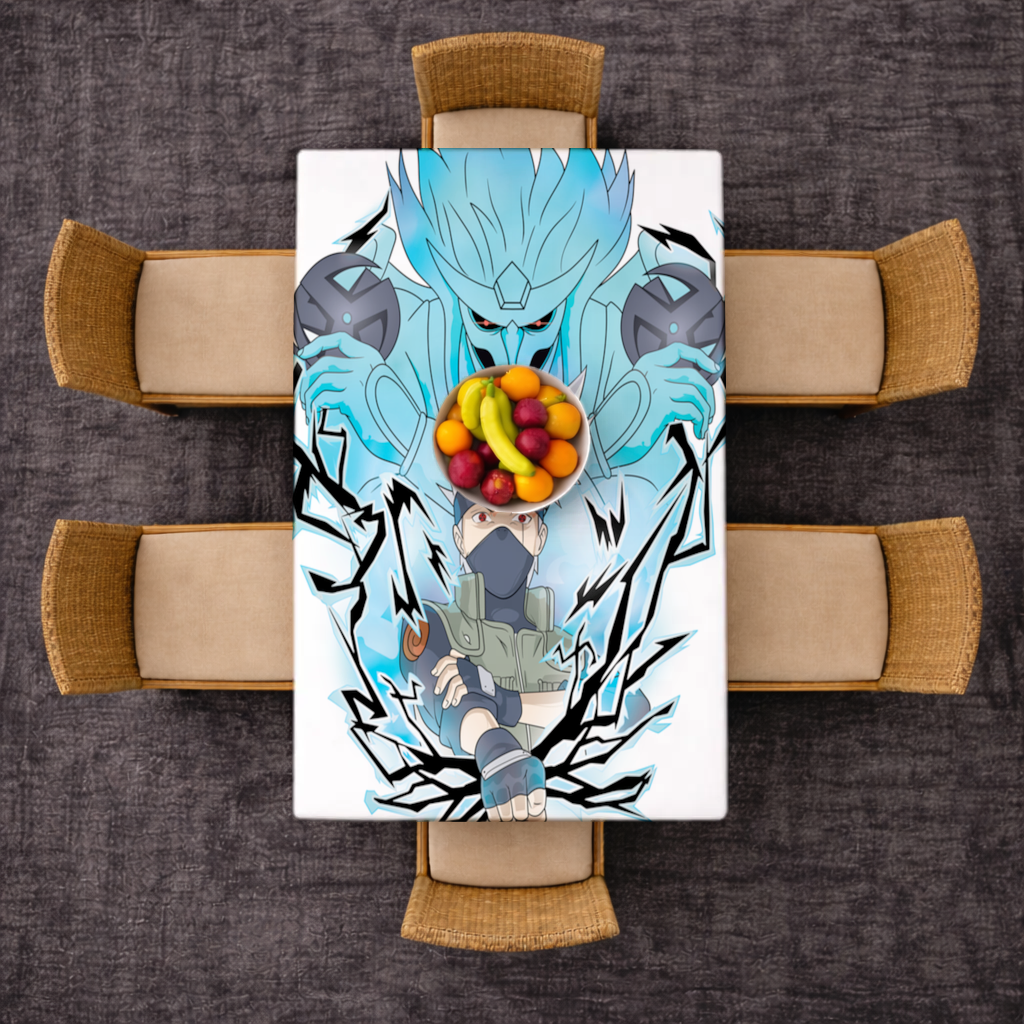 Kakashi Hatake The Copy Ninja of the Leaf Rectangular Tablecloth