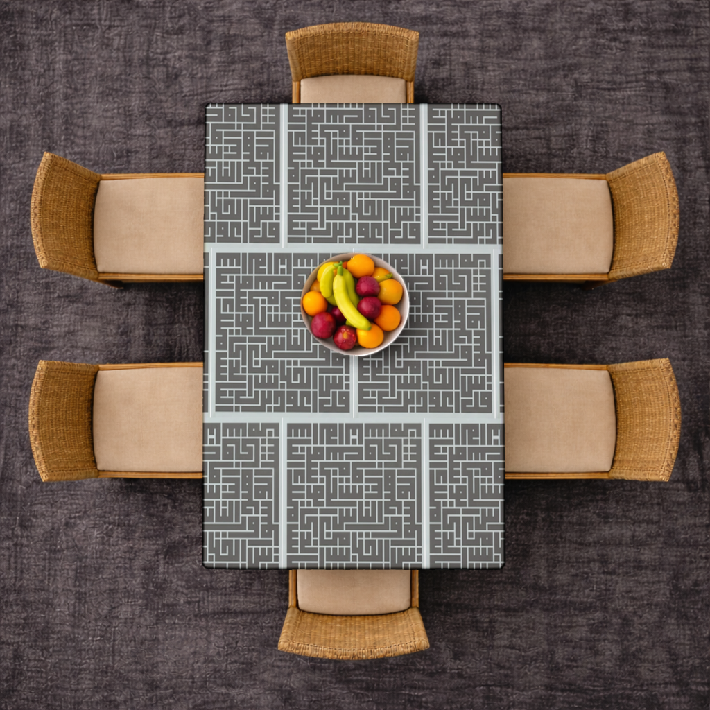 calligraphy Rectangular Tablecloth