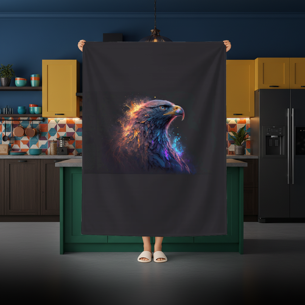 Eagle image A symbol of strength and freedom. Rectangular Tablecloth