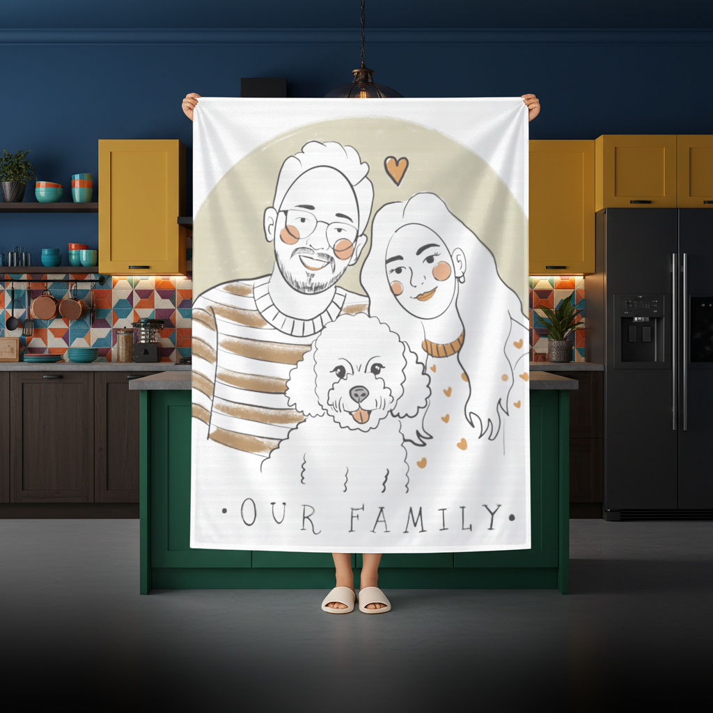 Our Family Rectangular Tablecloth