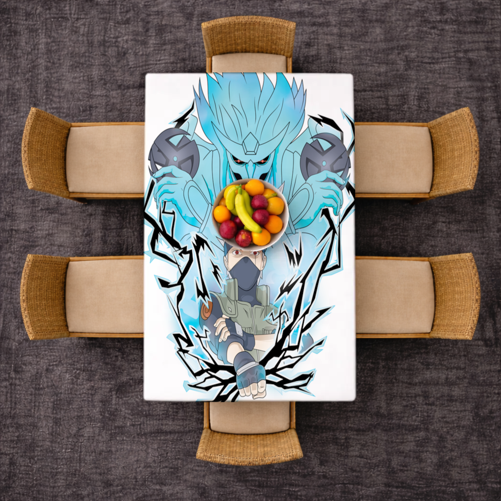 Kakashi Hatake The Copy Ninja of the Leaf Rectangular Tablecloth