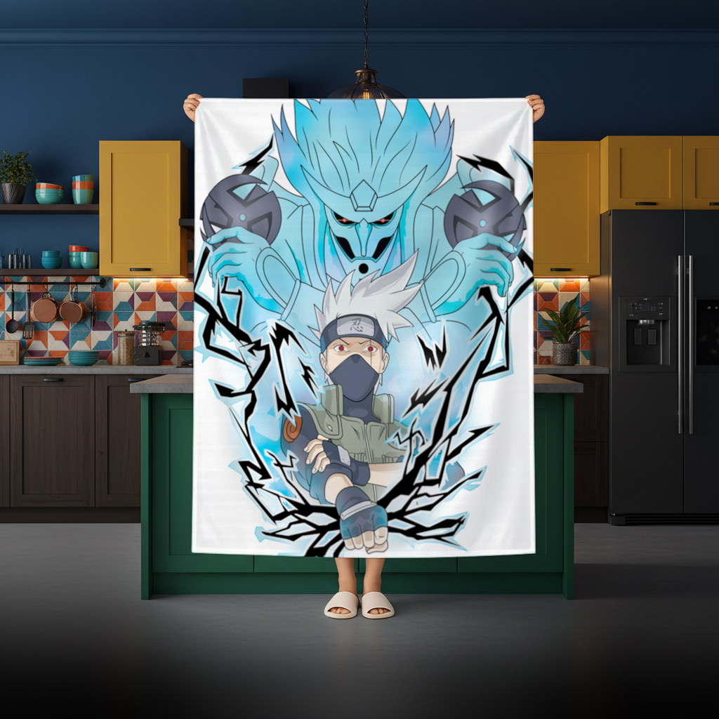 Kakashi Hatake The Copy Ninja of the Leaf Rectangular Tablecloth