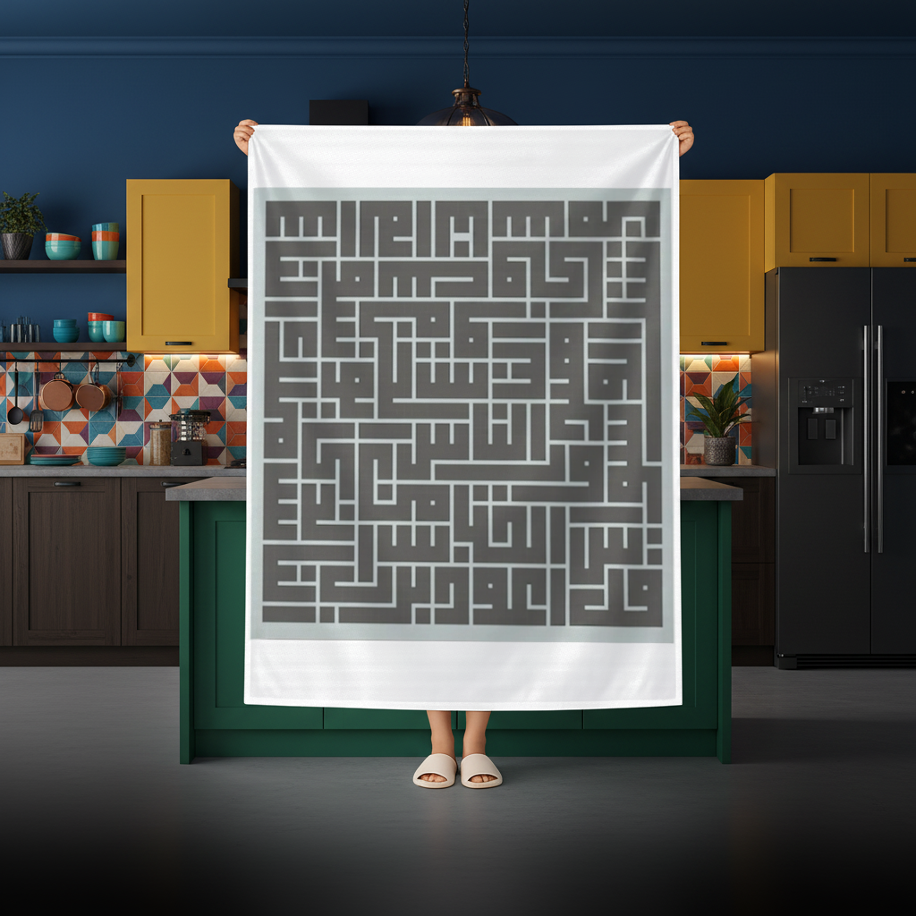 calligraphy Rectangular Tablecloth
