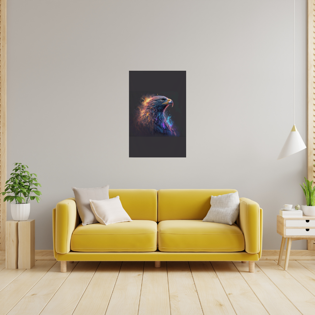 Eagle image A symbol of strength and freedom. Wall Tapestry