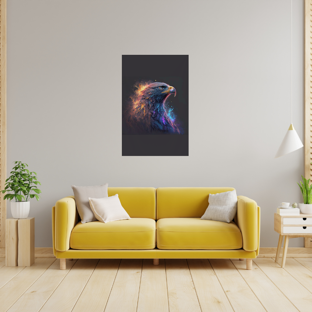 Eagle image A symbol of strength and freedom. Wall Tapestry