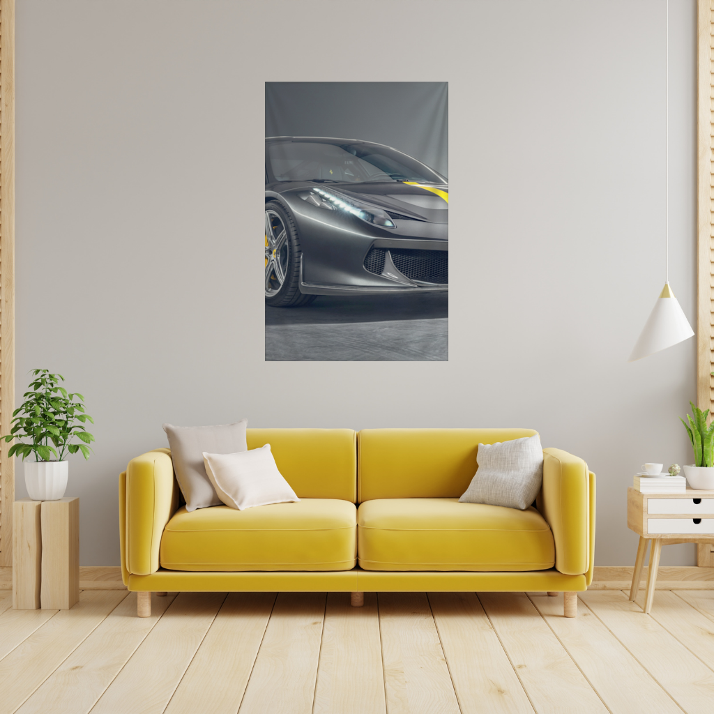 Ferrari 458 Italia Special Carbon Fiber Edition Wall Tapestry