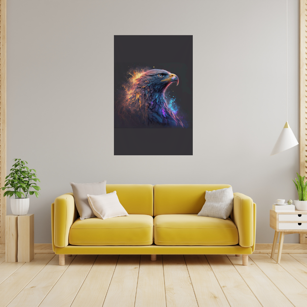 Eagle image A symbol of strength and freedom. Wall Tapestry