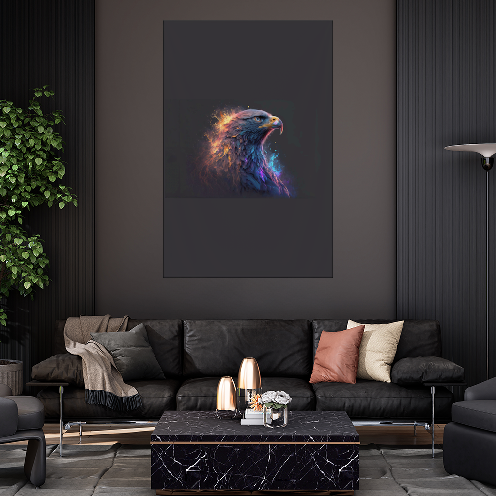 Eagle image A symbol of strength and freedom. Wall Tapestry