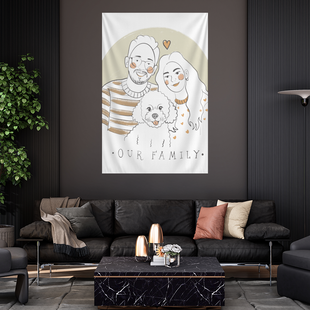 Our Family Wall Tapestry