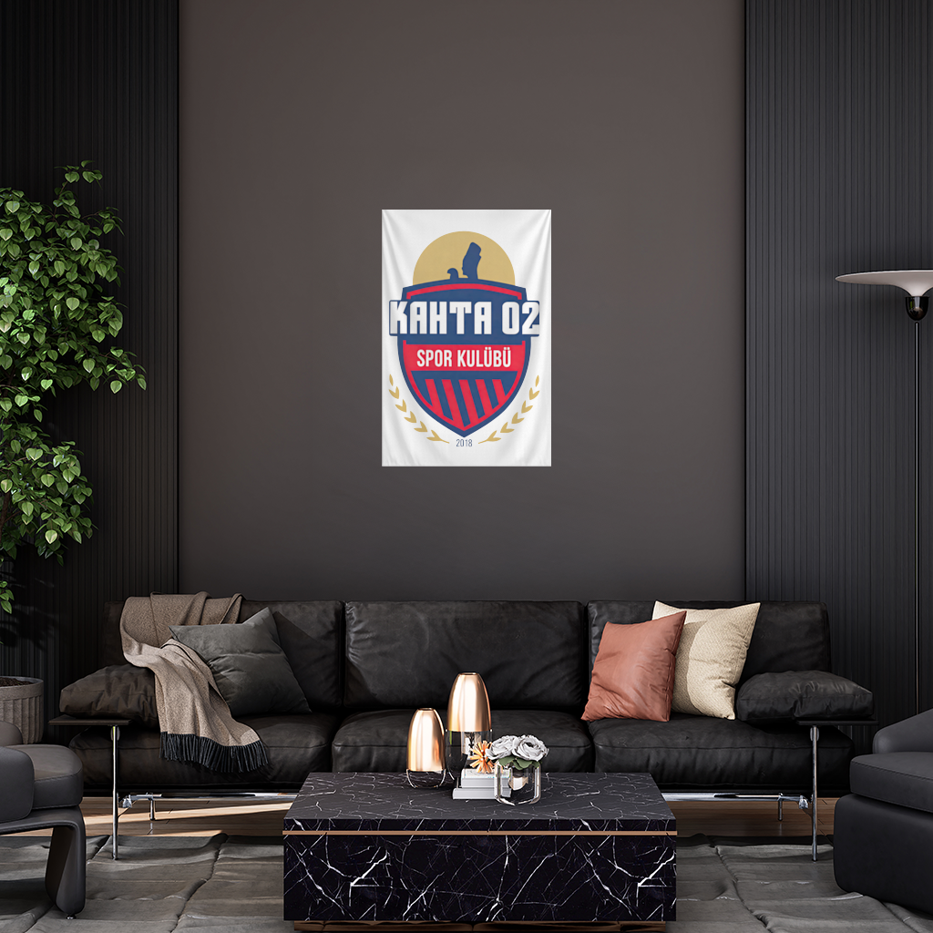Kahta 02 Spor Kulübü Crest Wall Tapestry