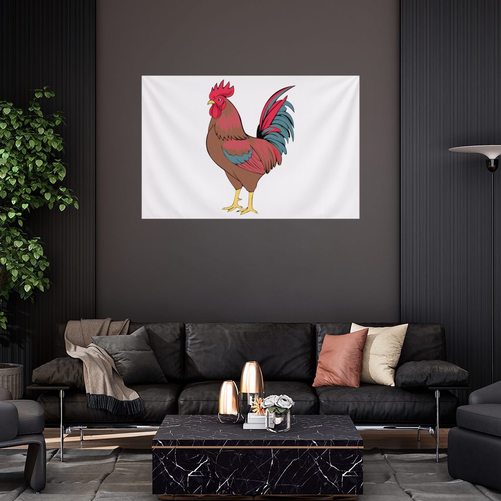 Wilson Lo Siento Retro Grafik Sanatı Duvar Örtüsü