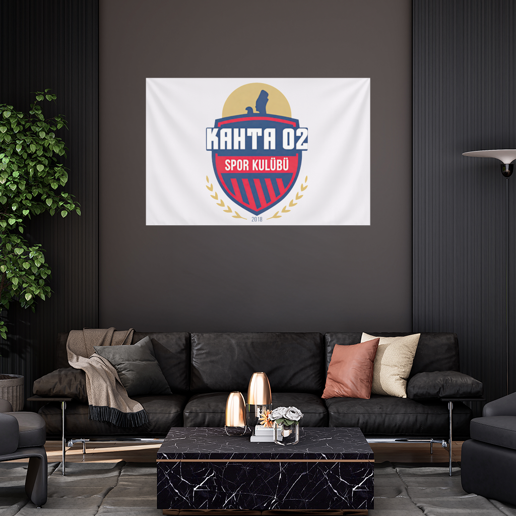 Kahta 02 Spor Kulübü Crest Wall Tapestry