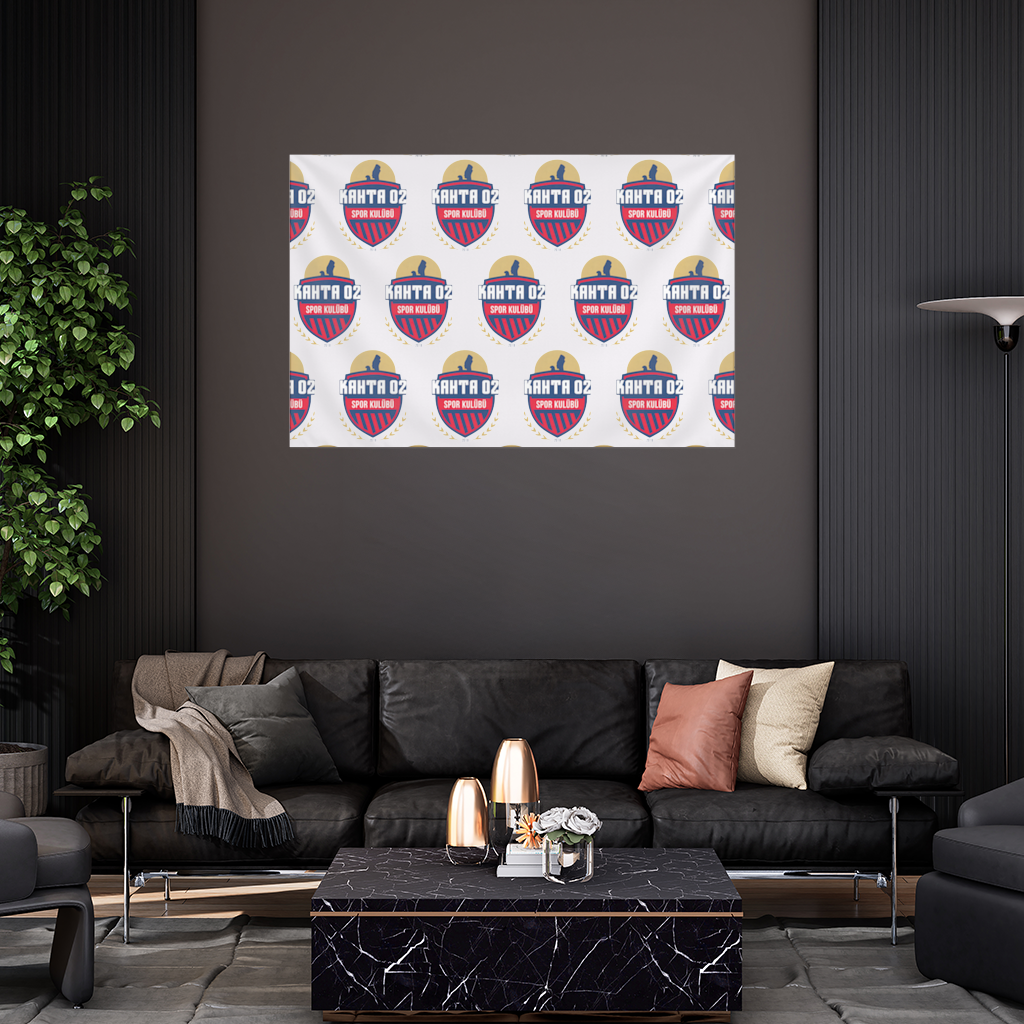 Kahta 02 Spor Kulübü Grid Wall Tapestry