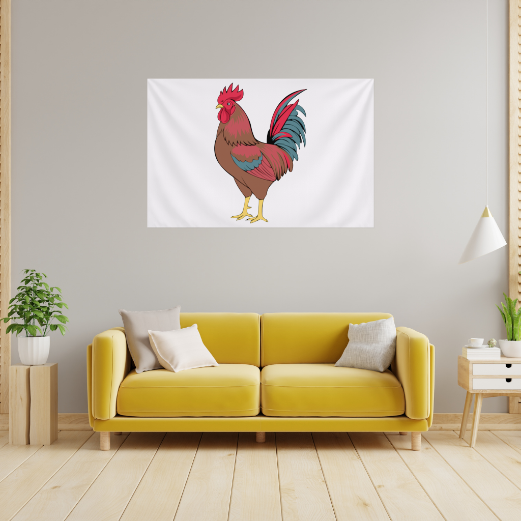 Wilson Lo Siento Retro Graphic Art Wall Tapestry