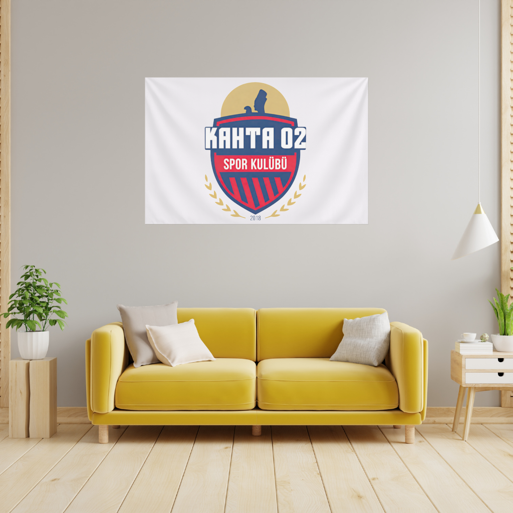 Kahta 02 Spor Kulübü Crest Wall Tapestry