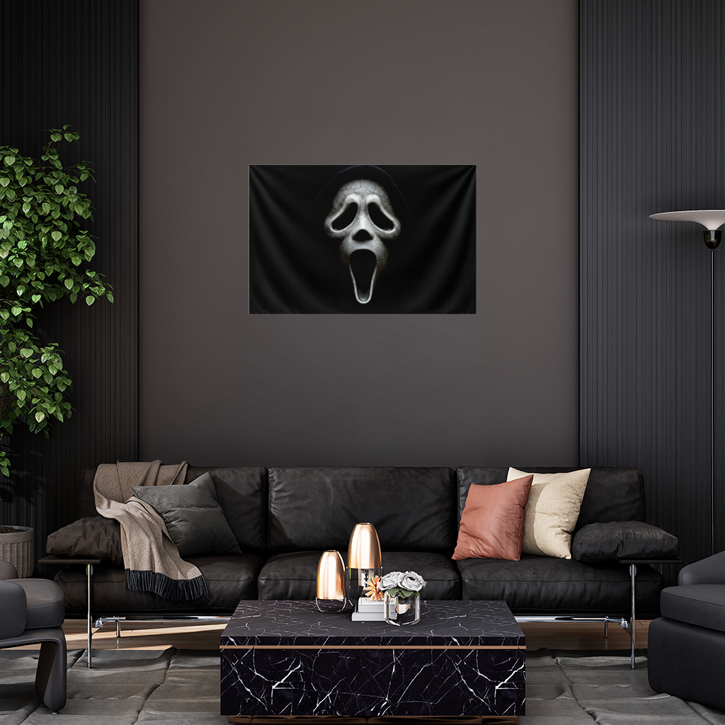 Ghostface The Scream from the Shadows Wall Tapestry
