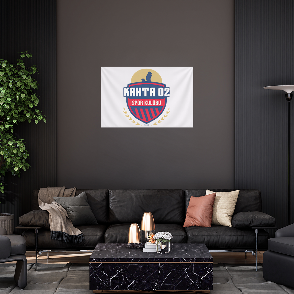 Kahta 02 Spor Kulübü Crest Wall Tapestry