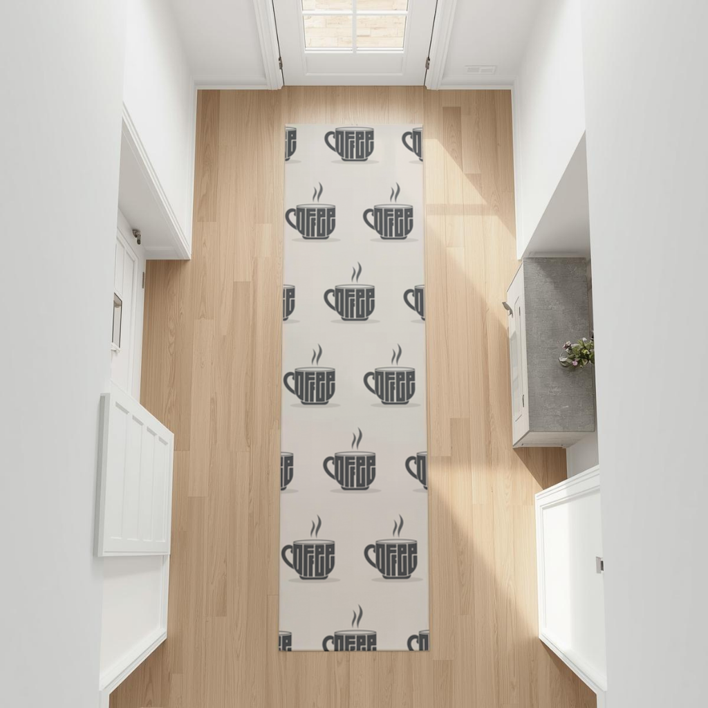 coffee cup Hallway & Entryway Rug