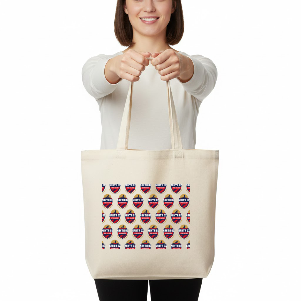 Kahta 02 Spor Kulübü Grid Horizontal Canvas Tote Bag