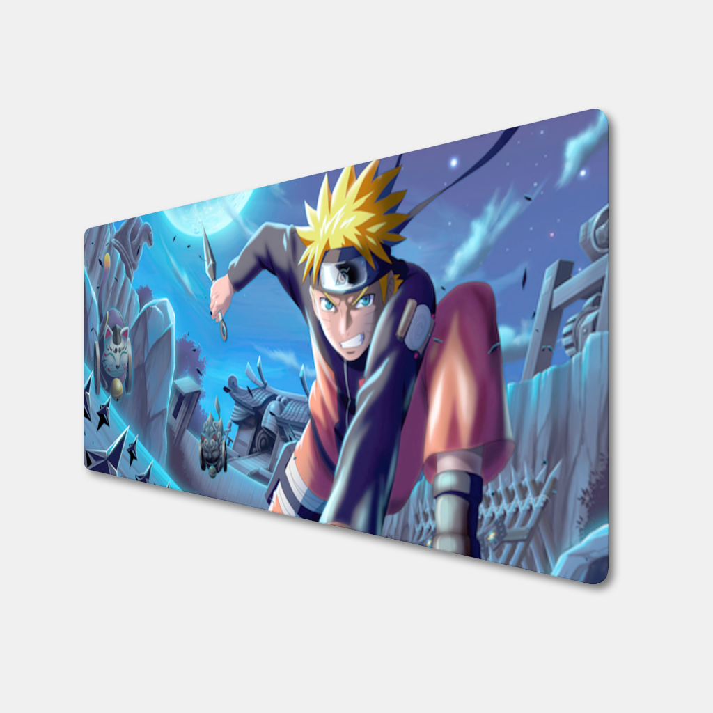 Naruto Uzumaki Ay Işığında Şinobi Saldırısı Mouse Pad