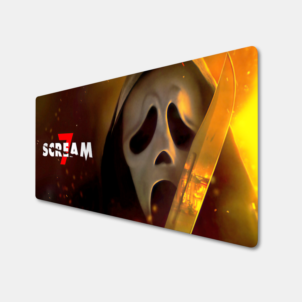 Horror Movie Ghost Fan Art Mouse Pad