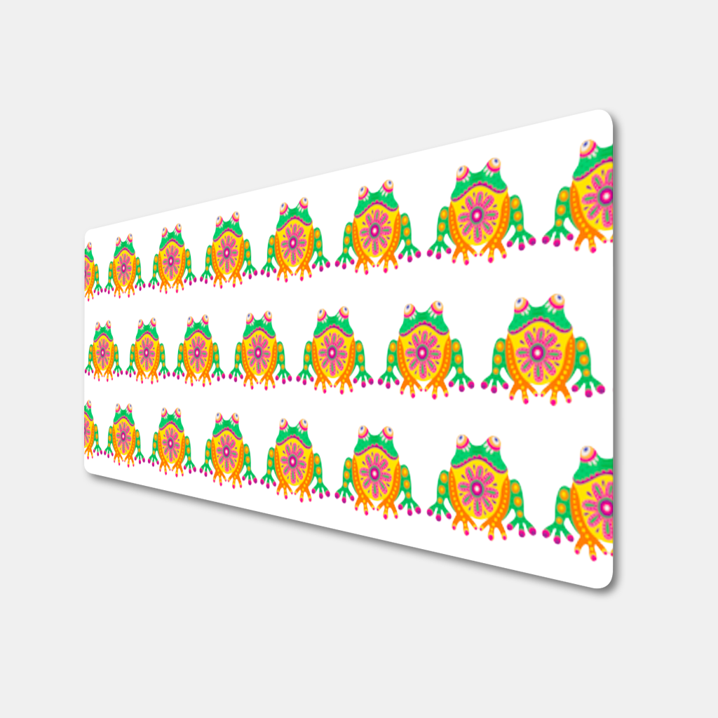Meksika Alebrije Kurbağa Mouse Pad
