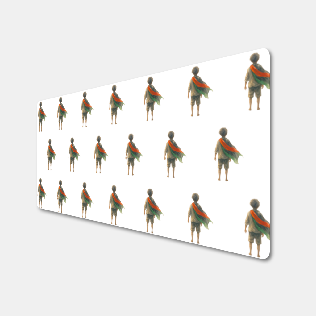 Palestinian Boy Back to the World Mouse Pad