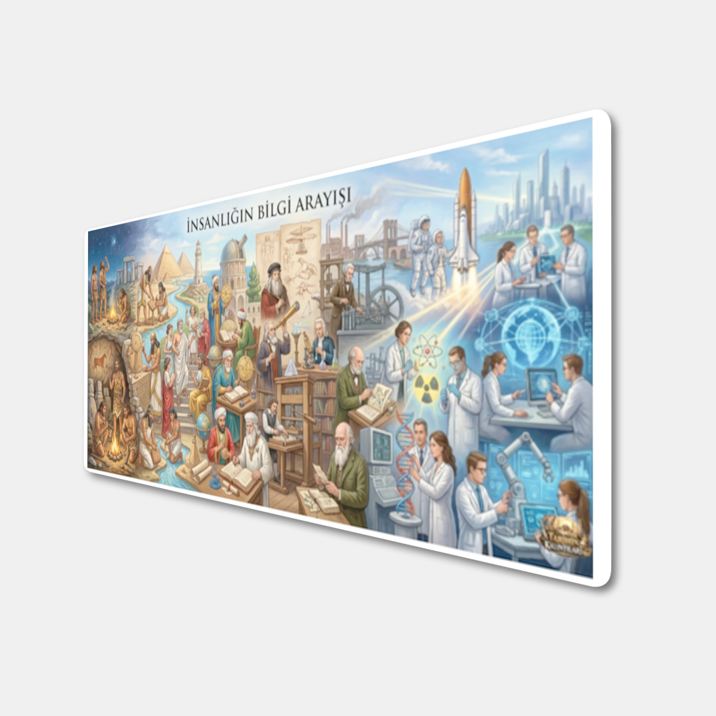 Humanity's Quest for Knowledge Mouse Pad