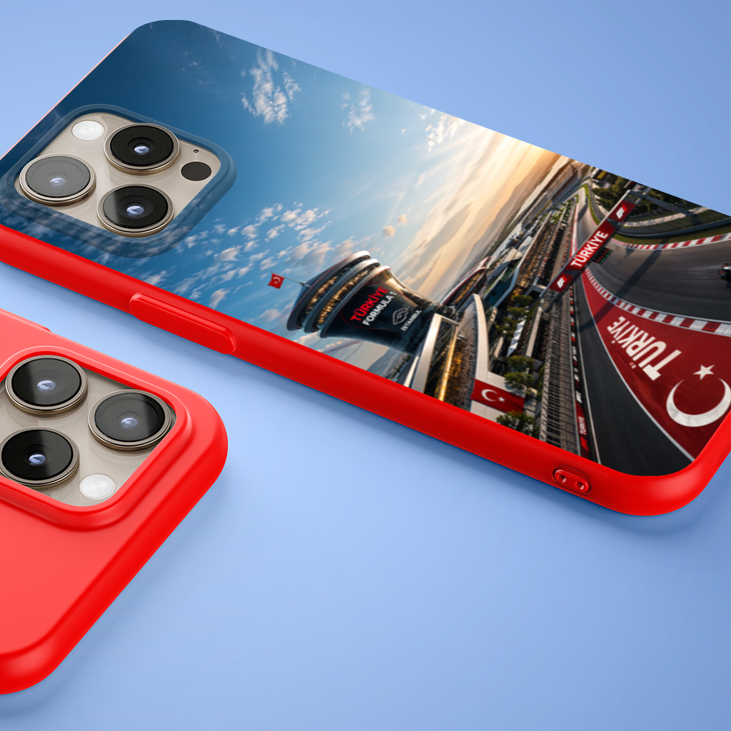 Istanbul Race Track at Sunset iPhone 15 Pro Case